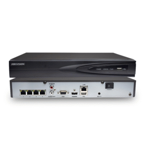 NVR Hikvision 4 canaux 1U 4 PoE 4K