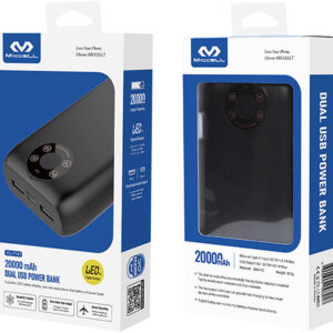 Power Bank Miccell 20000 mAh